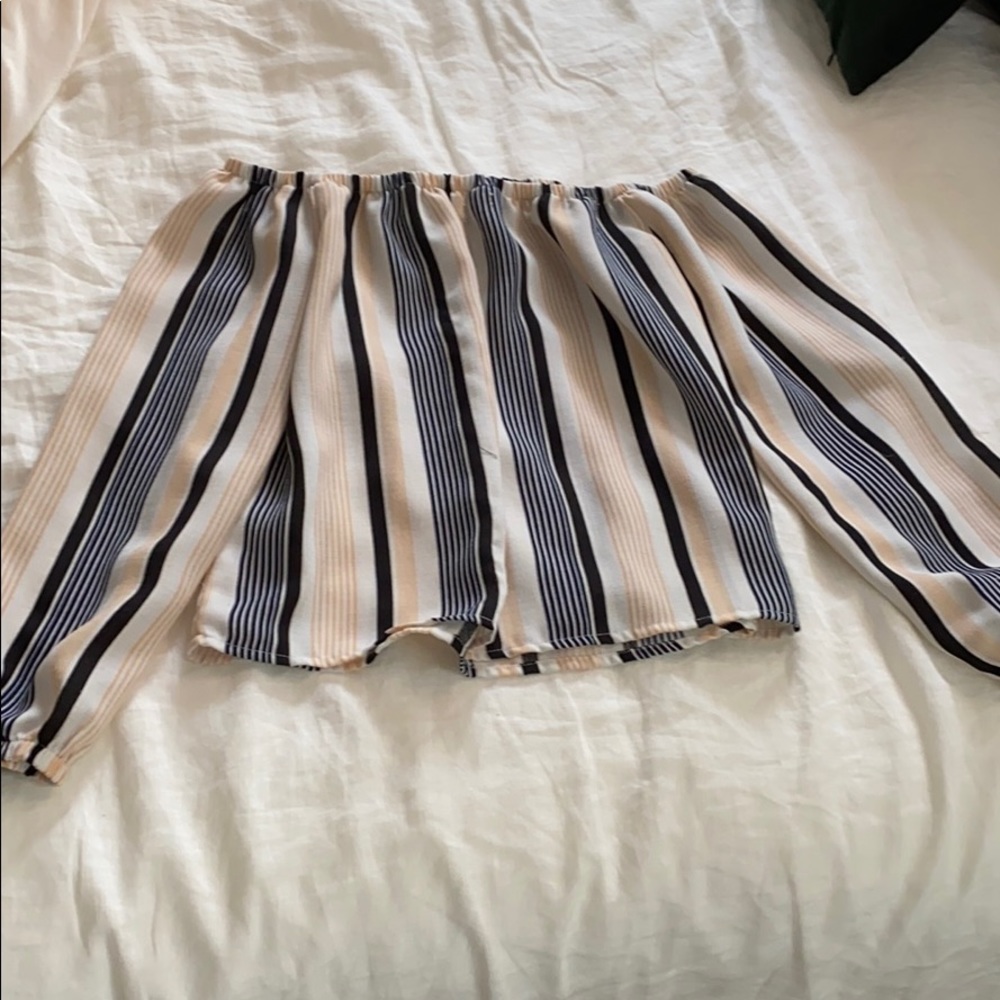 Off the shoulder blouse by Lucca